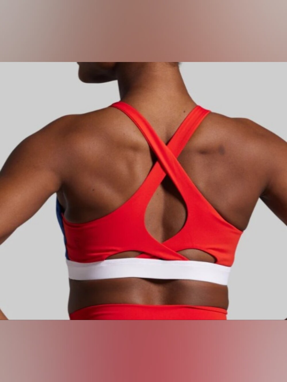 NWT Born Primitive patriotic sports bra, 2XL